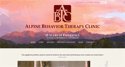 Desktop Screenshot of abtclinic.com